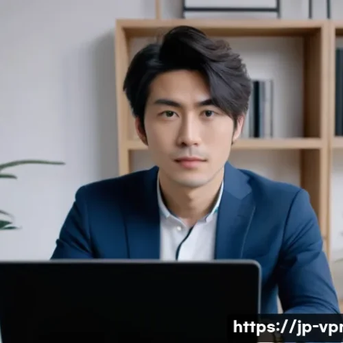 영상제작 직무 인터뷰 준비 방법 - A professional young Japanese video creator confidently presenting their portfolio during an online ...